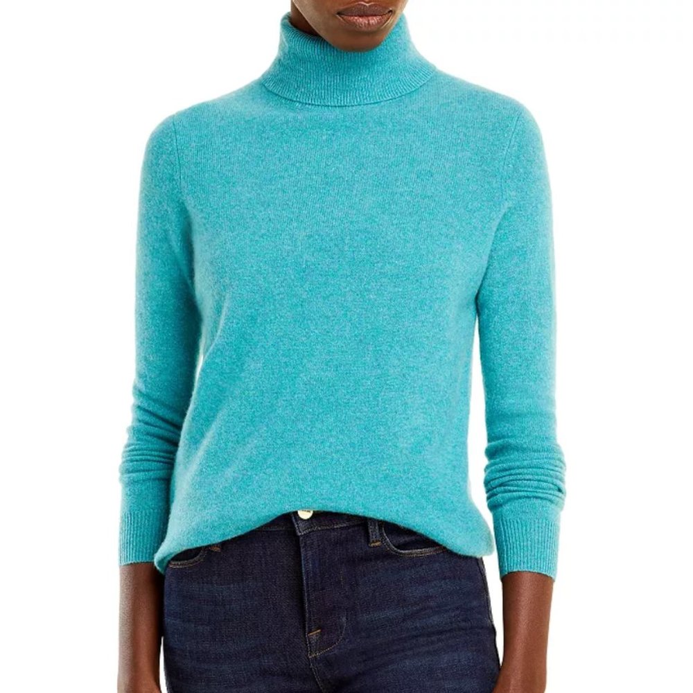Lord & Taylor Cashmere Turtleneck Sweater - 100% Exclusive